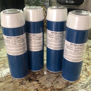 Sears 34651 Granular Activated Carbon Replacement Cartridges 4